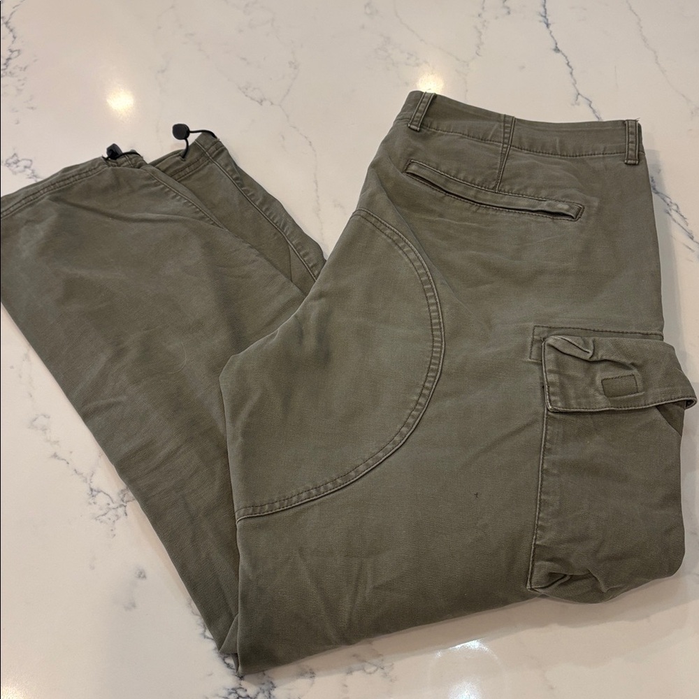 Topman Khaki Cargo Pants for Men w34 - Picture 8 of 10